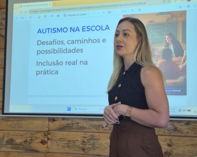 Abril Azul: Formação Continuada em Castilho Enfatiza Inclusão de Alunos com Autismo