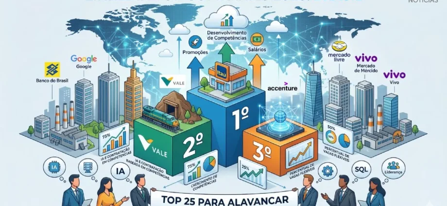 LinkedIn revela as empresas que mais promovem funcionários em 2026