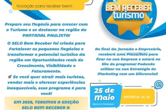 Programa Selo Bem Receber: Inscrições Abertas para Transformar o Turismo