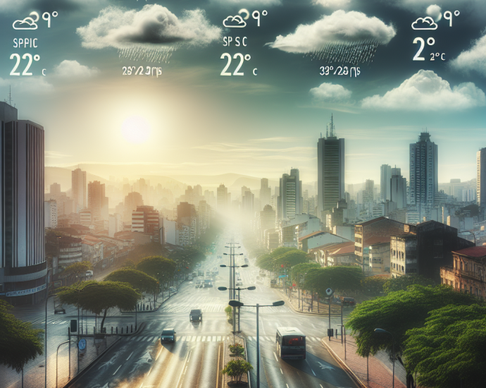 Previsão do Tempo em Castilho SP – 03 de abril de 2026