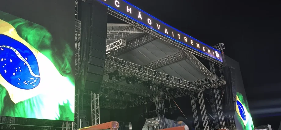 VÍDEO: Teste de som anuncia início da Festa do Peão em Castilho 2026