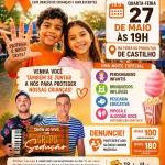 Castilho encerra Maio Laranja com mobilização na Feirinha do Produtor