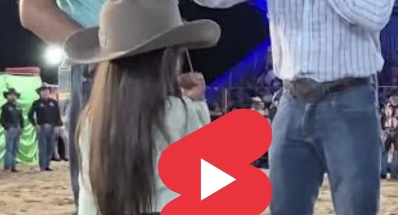 VÍDEO: Aloíse, de 4 anos, chama atenção ao tocar berrante na Festa do Peão em Castilho