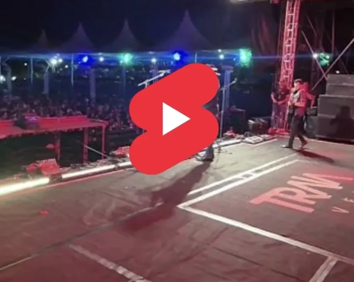 VÍDEO: 30 segundos do show do Traia Véia resumem a emoção da Festa do Peão em Castilho