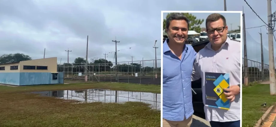 REVITALIZAÇÃO DO CAMPO SINTÉTICO É INICIADA EM CASTILHO