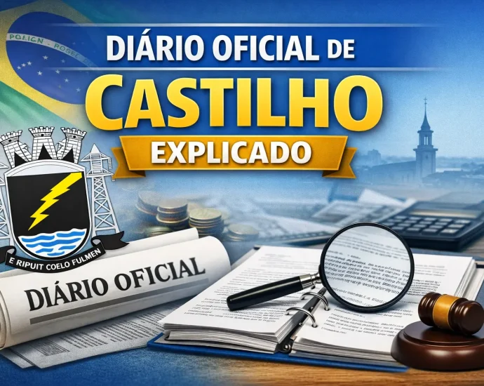 DIÁRIO OFICIAL DE CASTILHO SP Nº 1745 EXPLICADO: NOVAS CONTRATAÇÕES E CONVOCAÇÕES PARA PROFESSORES