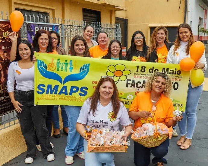 Murutinga do Sul promove carreata de conscientização no Dia Nacional de Combate ao Abuso Sexual de Crianças
