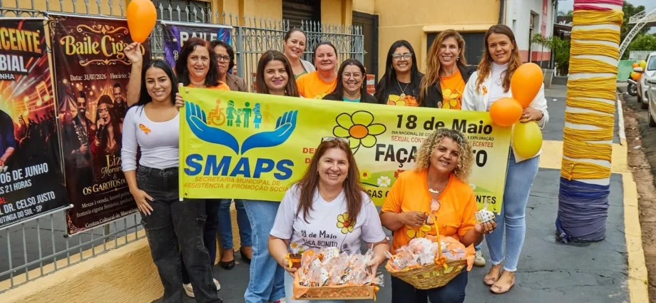 Murutinga do Sul promove carreata de conscientização no Dia Nacional de Combate ao Abuso Sexual de Crianças
