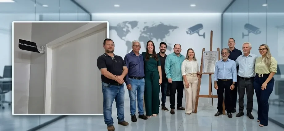 Monitoramento Municipal de Castilho acompanha cerca de 150 câmeras e toda a frota da prefeitura