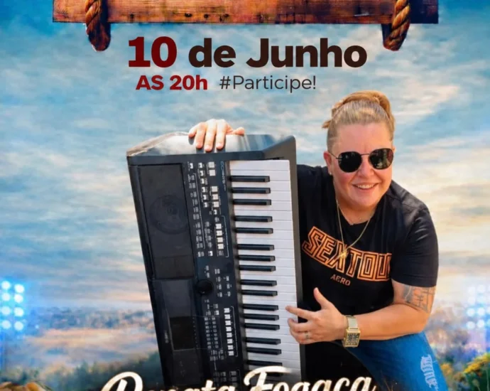 Feirinha do Produtor Rural de Castilho Foca no Meio Ambiente com Show de Renata Fogaça