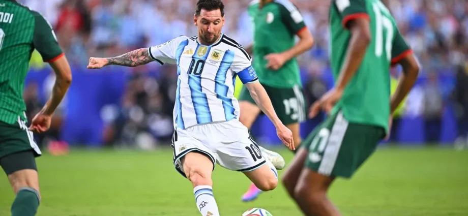 MESSI FALA SOBRE CHORO APÓS PRIMEIRO GOL: