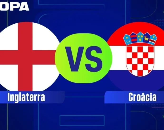 INGLATERRA X CROÁCIA: ESCALAÇÕES E ONDE ASSISTIR À COPA DO MUNDO