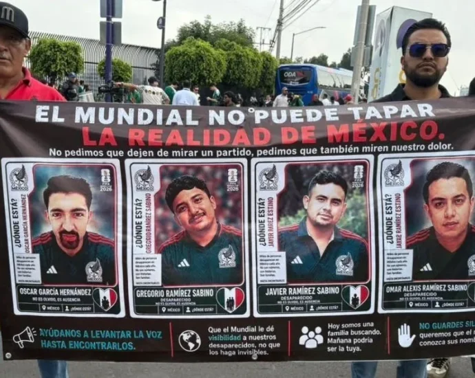 ONDE ESTÃO NOSSOS DESAPARECIDOS? FAMÍLIA PROTESTA NO AZTECA