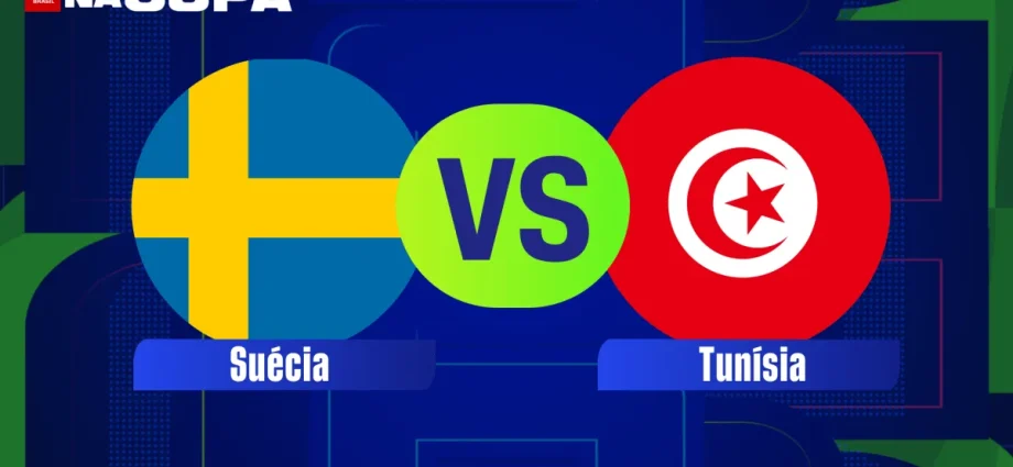 SUÉCIA X TUNÍSIA: HORÁRIO E ONDE ASSISTIR AO JOGO DA COPA DO MUNDO
