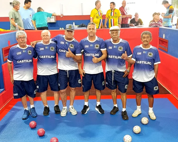 Castilho Começa Jogos Regionais com Vitória na Bocha em Penápolis