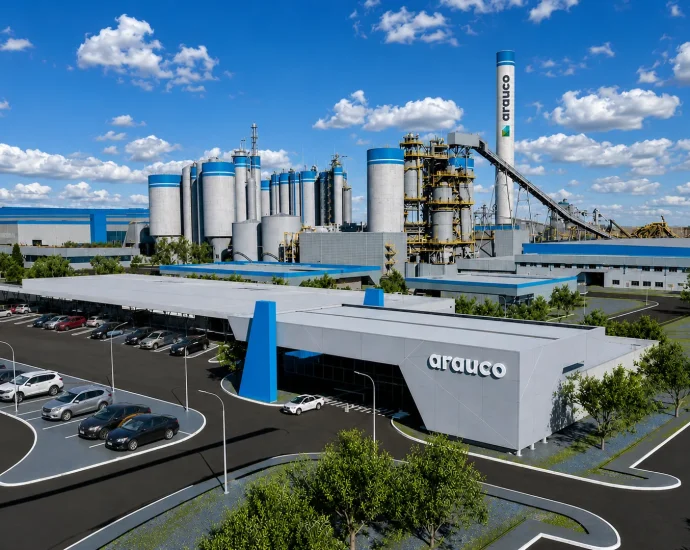 Obra da Arauco em Inocência avança para 70% de conclusão