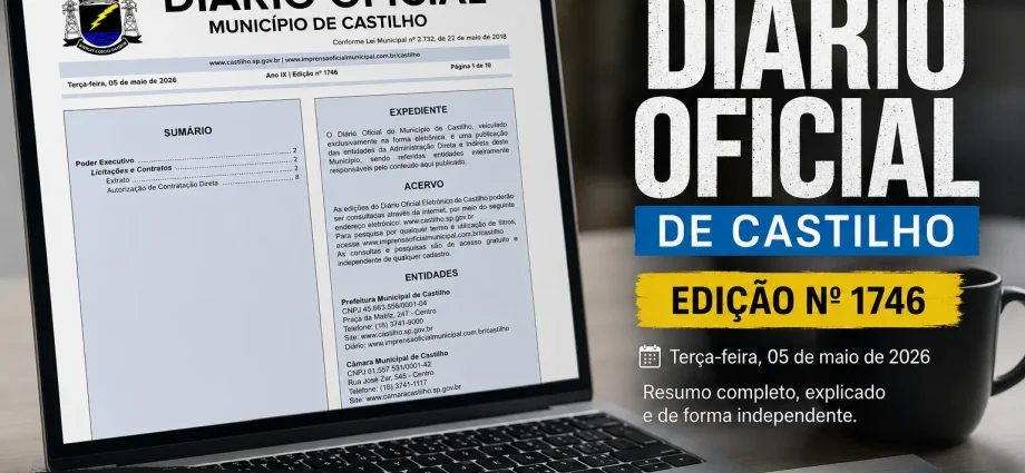 DIÁRIO OFICIAL DE CASTILHO SP Nº 1815 EXPLICADO: Nomeação do Conselho Municipal de Desenvolvimento Rural e seus membros