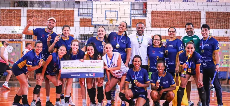 Campeonato Municipal de Voleibol encerra temporada em Três Lagoas