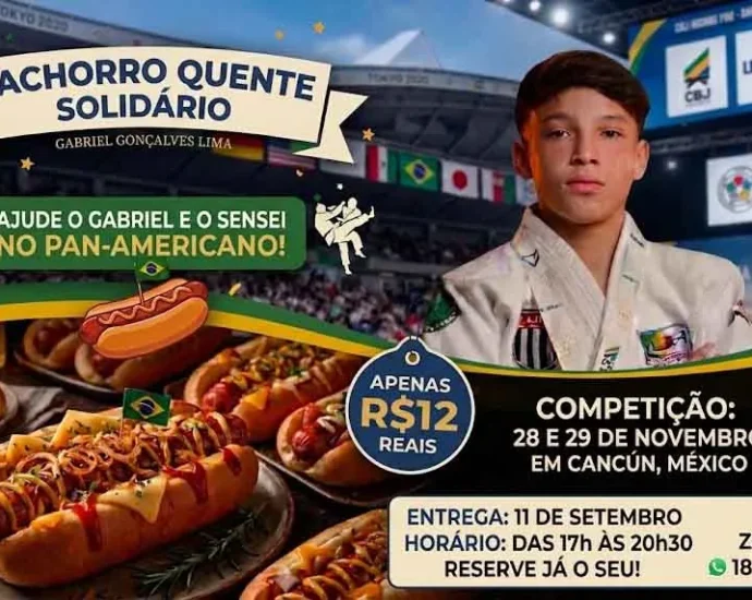Campanha arrecada fundos para judoca de Araçatuba disputar Pan-Americano