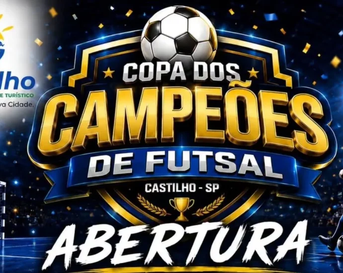 Copa dos Campeões de Futsal 2026 abre segunda-feira com seis equipes