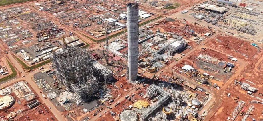 Obras da Arauco em Inocência alcançam 70% de execução