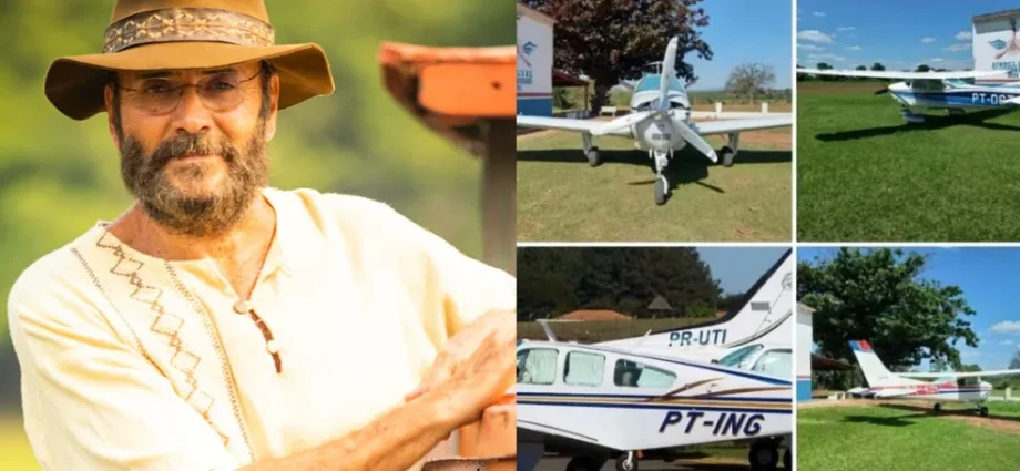 Avião de Almir Sater e outros dois roubados em MS são encontrados na Bolívia