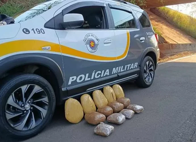 Mulher é detida com 12 kg de skank em ônibus na SP-300