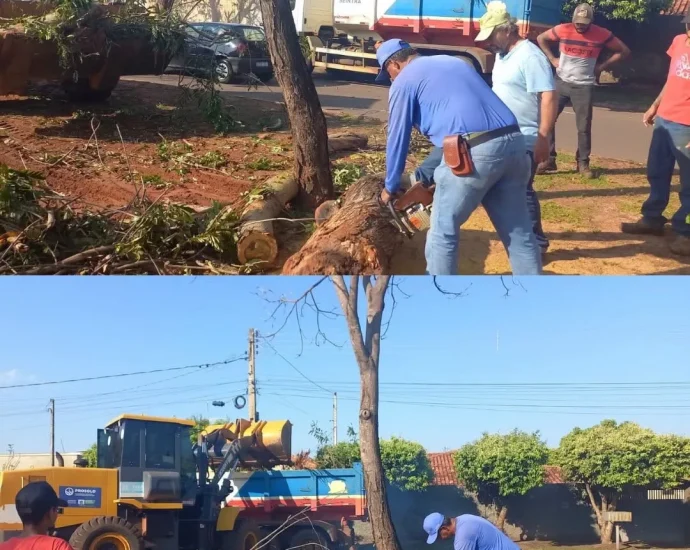 Defesa Civil em Ação: Equipes Mantêm Vigilância em Três Lagoas Após Temporal