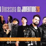 Show da banda Rosa de Saron ocorre neste domingo em Três Lagoas