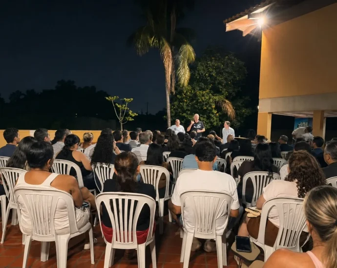 Jaime Verruck e Santullo da Tereza discutem propostas em reuniões no Itanhangá e no Jardim Noroeste