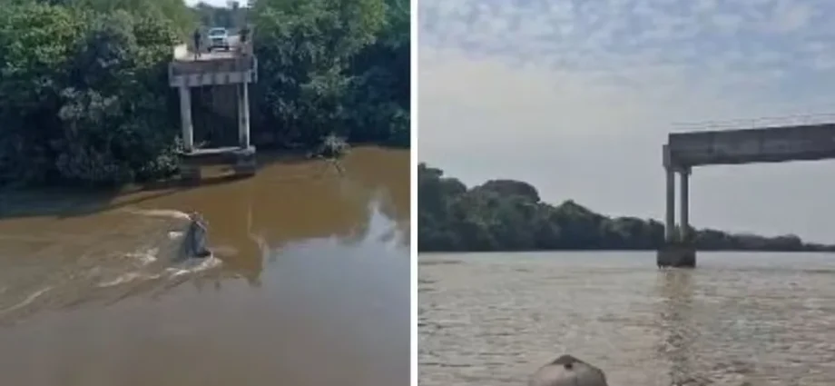 Emergência é decretada em três cidades de MS após colapso de ponte