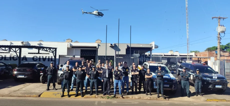 Operação Suppressio: Polícia Civil captura cinco pessoas em Paranaíba