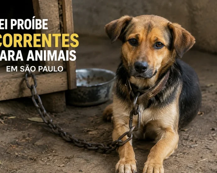 São Paulo proíbe acorrentamento de cães e gatos