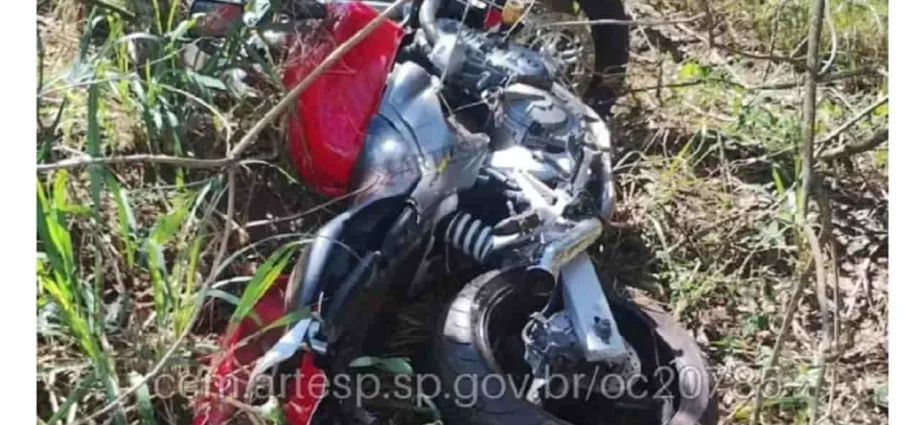Motociclista falece em acidente na SP-294 em Tupi Paulista