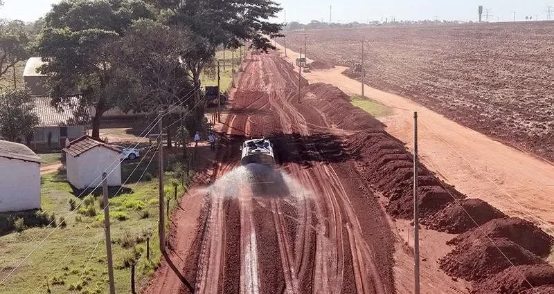 Retomada das Obras de Asfaltamento entre Andradina e Castilho