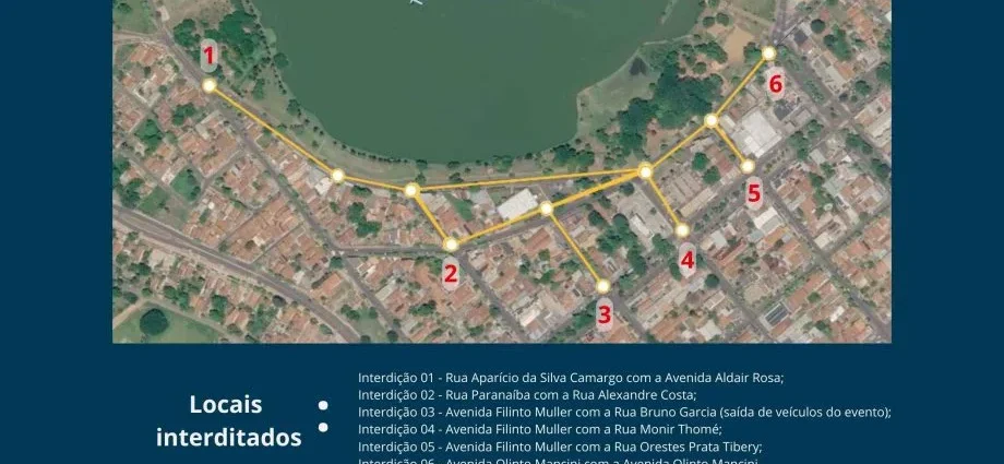 Interdições Temporárias para o Desfile Cívico-Militar em Três Lagoas