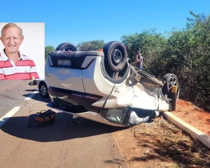 Tabelião de Três Lagoas morre em acidente na BR 158