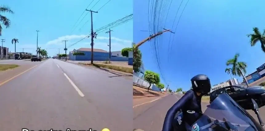 TikToker faz alerta sobre desrespeito à sinalização em Três Lagoas
