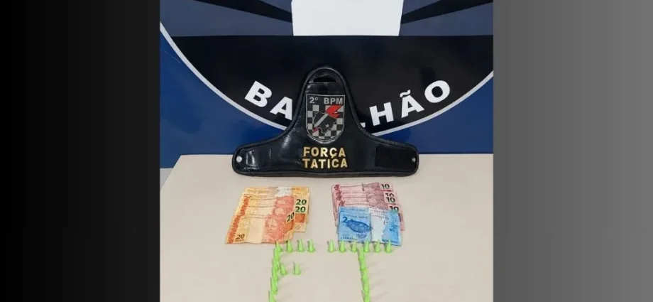 Tentativa de fuga resulta em prisão por tráfico em Três Lagoas