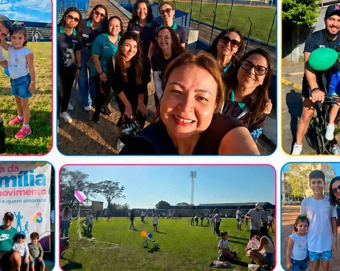 Caminhada e Pedalada em Andradina Reúnem Famílias em Ação de Saúde