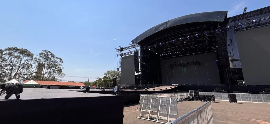 Palco do Maroon 5 em São José do Rio Preto conta com estrutura impressionante
