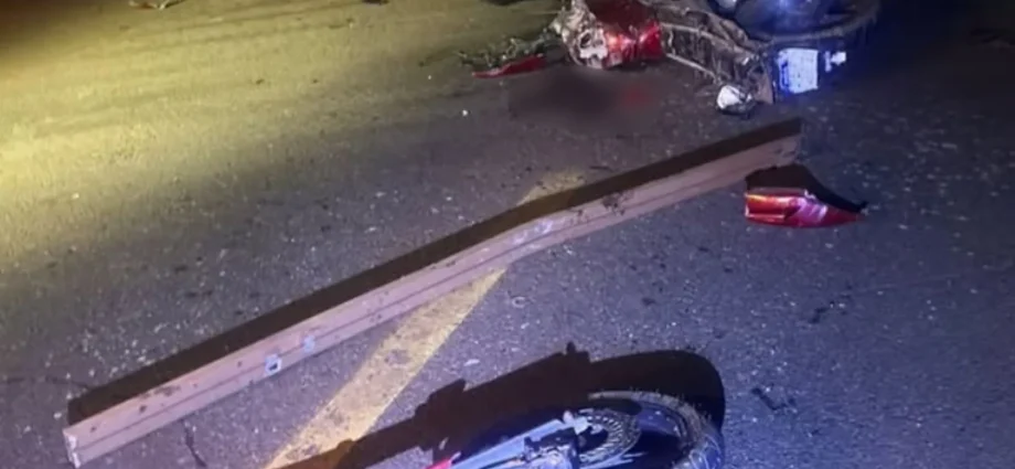 Motociclista morre em acidente com carreta na Rodovia Percy Waldir Semeghini em Fernandópolis