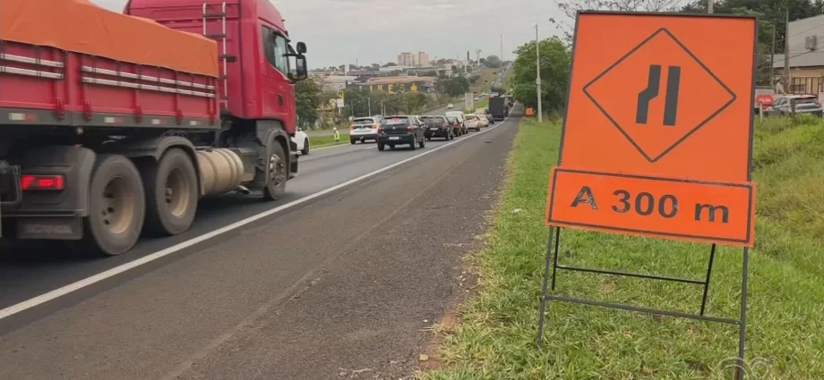 Interdições na Washington Luís em Rio Preto para obras na ponte sobre o Córrego dos Macacos
