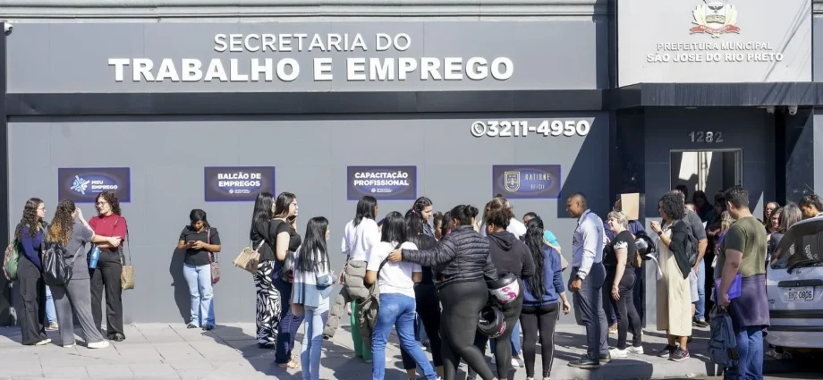 Mutirão de Emprego em São José do Rio Preto Oferece Mais de 120 Vagas nesta Quarta-feira